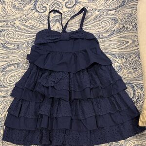 Girls ruffle dress